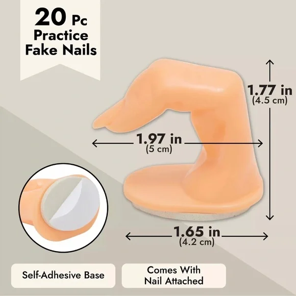 20 Pack Fake Practice Fingers - Picture 2 of 5